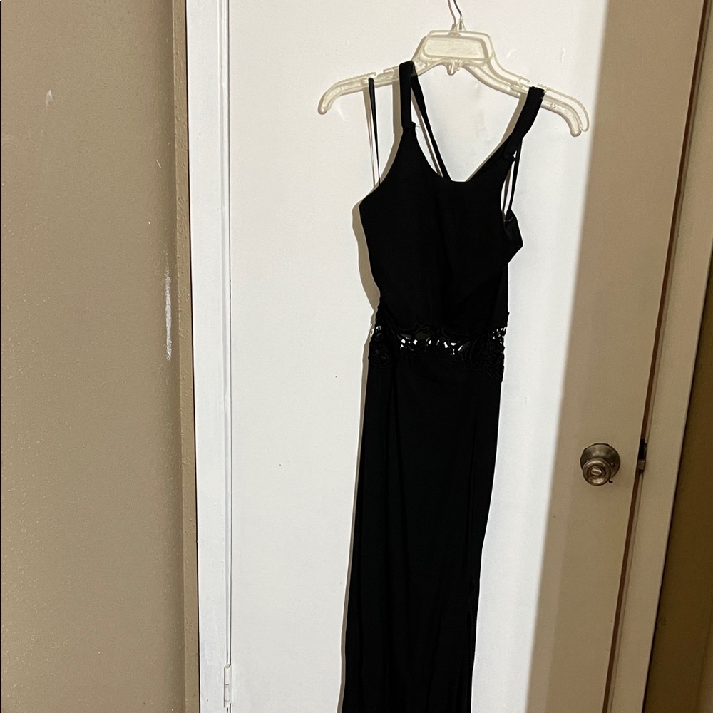 Elegant Black Evening Dress